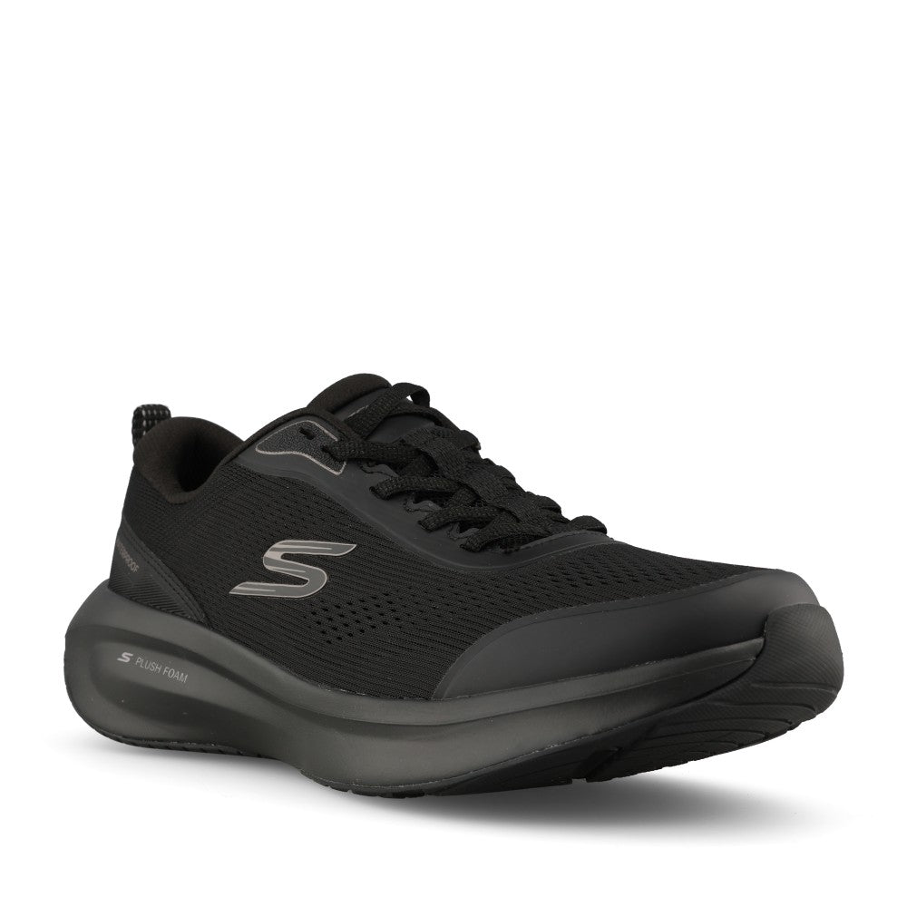 Skechers Ladies 150574 Skechers Plush Foam Morning Dew Trainer In Black