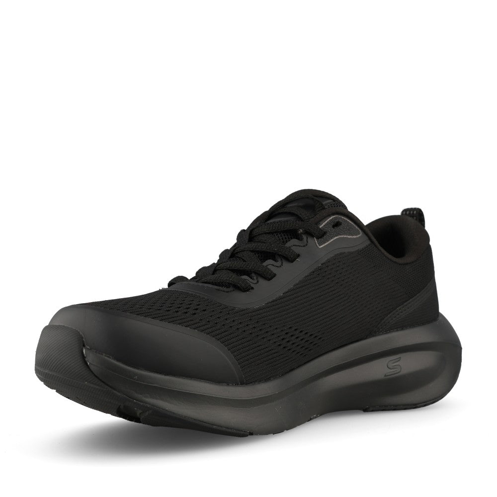 Skechers Ladies 150574 Skechers Plush Foam Morning Dew Trainer In Black