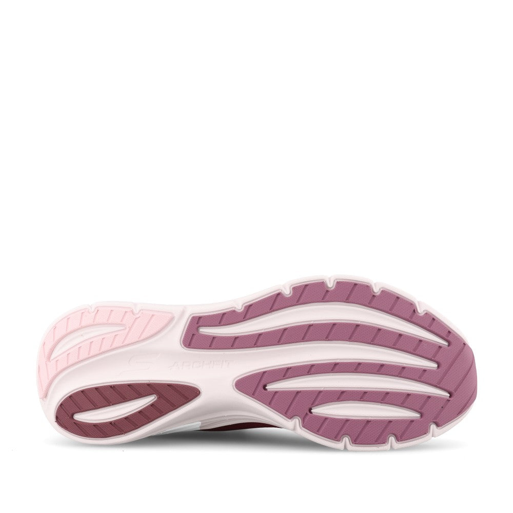 Skechers Ladies 150884 Arch Fit 3.0 Easy Flow Trainer In Burgundy