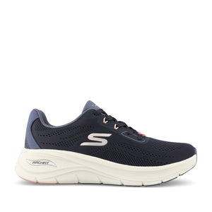 Skechers Ladies 150884 Arch Fit 3.0 Easy Flow Trainer In Navy