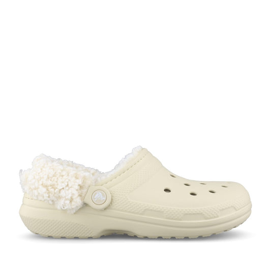 Unisex Crocs Classic Fleece Lined Clog 211396-2Y2 in Bone