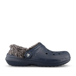 Unisex Crocs Classic Fleece Lined Clog 211396-410 in Navy