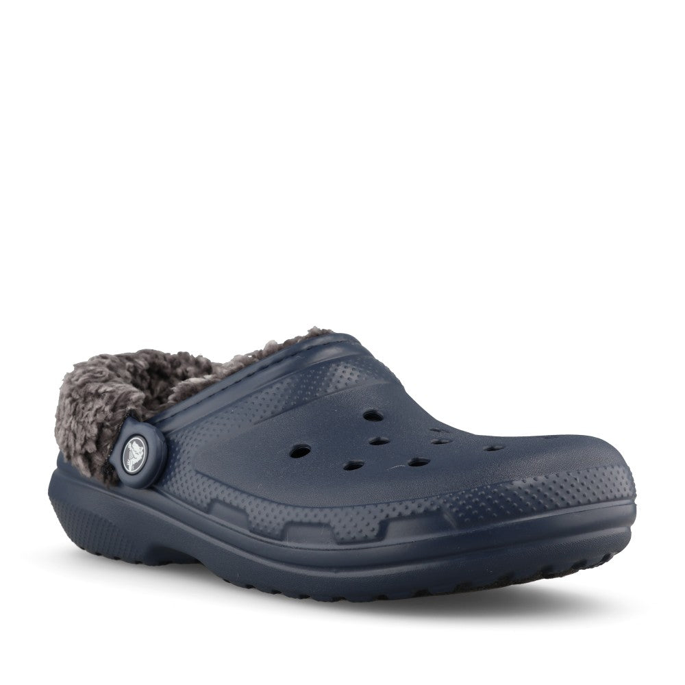 Unisex Crocs Classic Fleece Lined Clog 211396-410 in Navy
