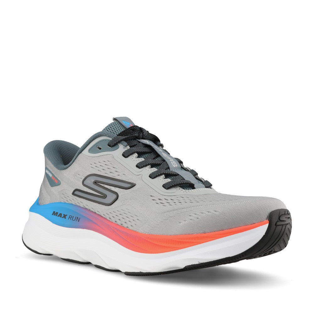 Skechers Mens 221000 Max Run Trainer In Grey Multi