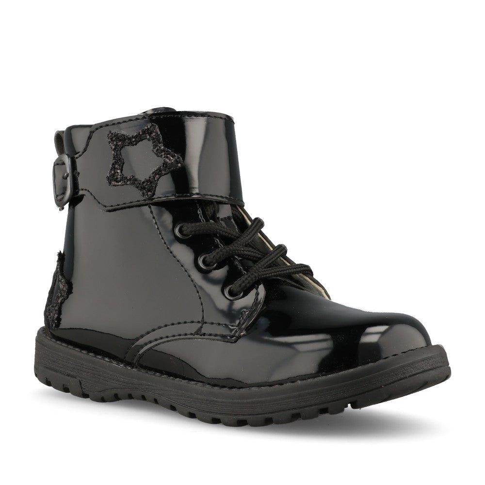 Primigi Girls 2413300 Ankle Boot In Black Patent