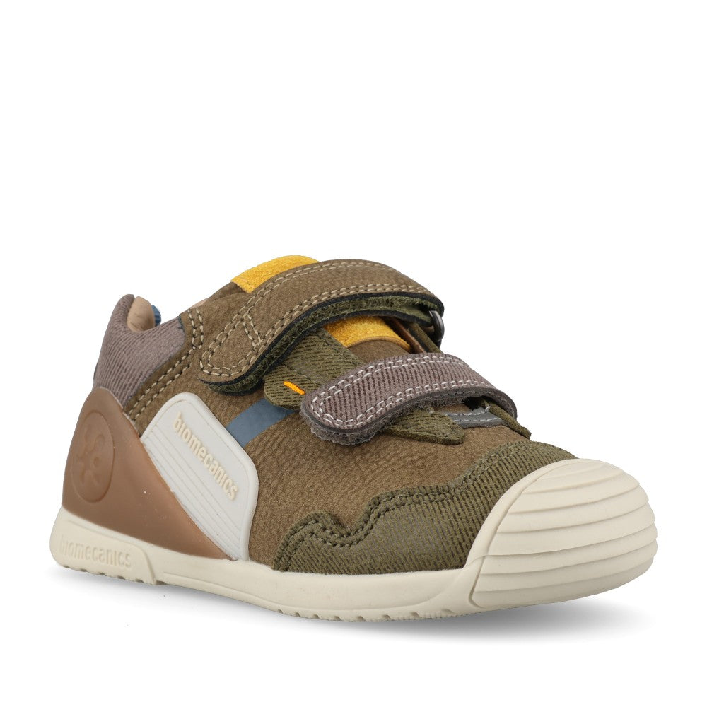 Biomecanics Boys 261123-B788 Shoe In Brown Multi