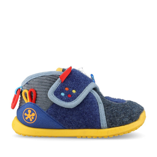 Biomecanics Boys 261185-A008 Slipper In Navy