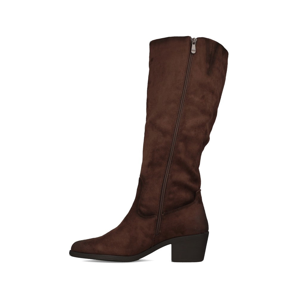 Redz Ladies 2766 Long Leg Boot In Brown