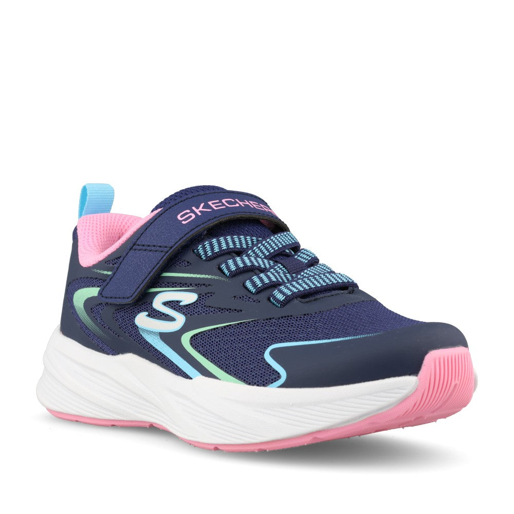 Girls 303882L Microspec Tread Hyper Speed Trainer In Navy