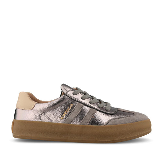 Drilleys Ladies Thirty Two Trainer In Burnt Nickle