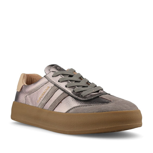 Drilleys Ladies Thirty Two Trainer In Burnt Nickle