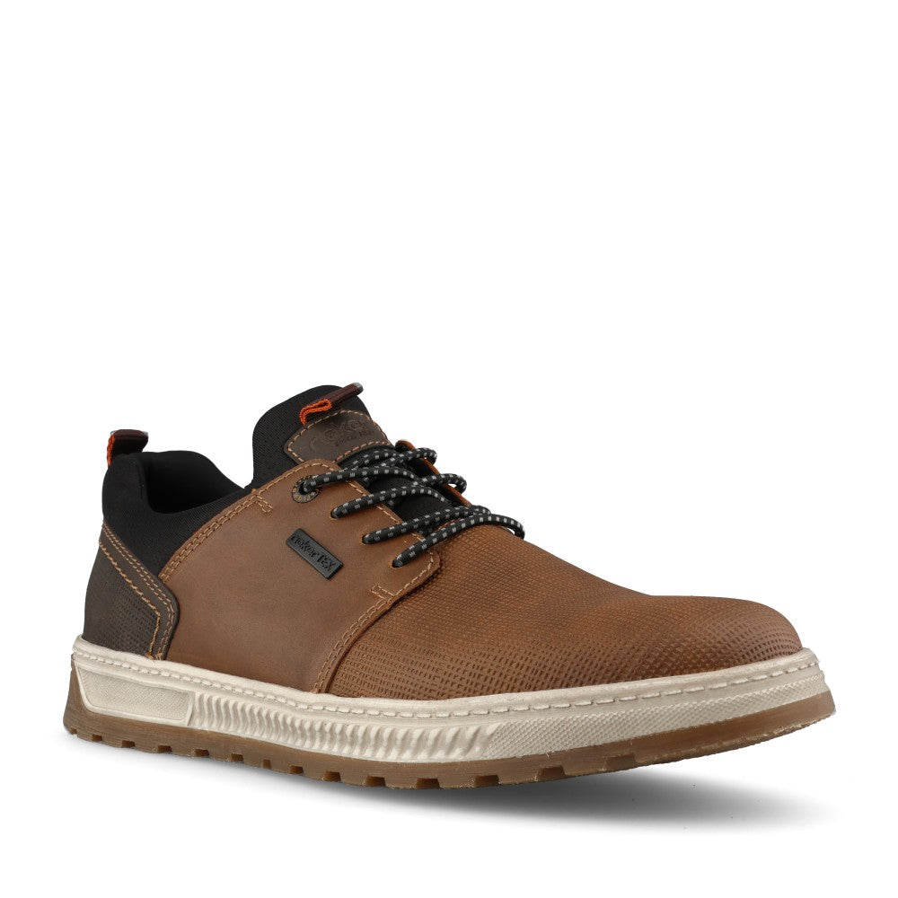 Rieker Mens 37050-23 Lace Shoe In Brown