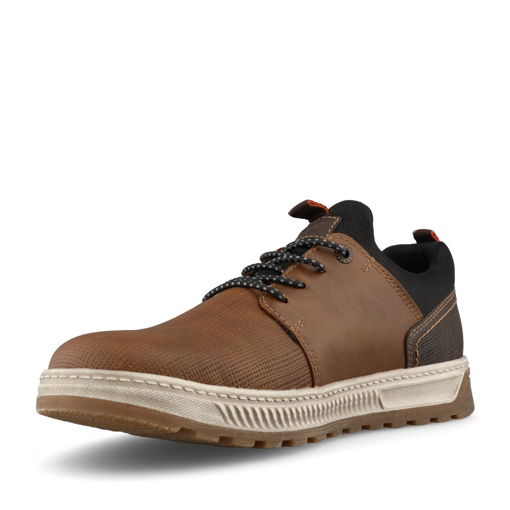 Rieker Mens 37050-23 Lace Shoe In Brown