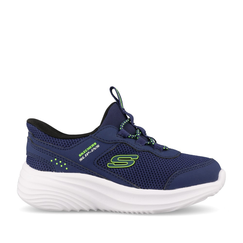 Skechers Boys 404208N Bounder Pro Trainer In Navy