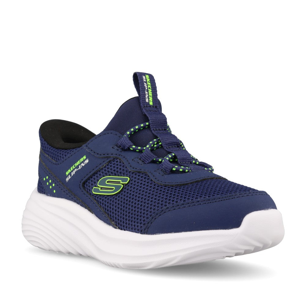 Skechers Boys 404208N Bounder Pro Trainer In Navy