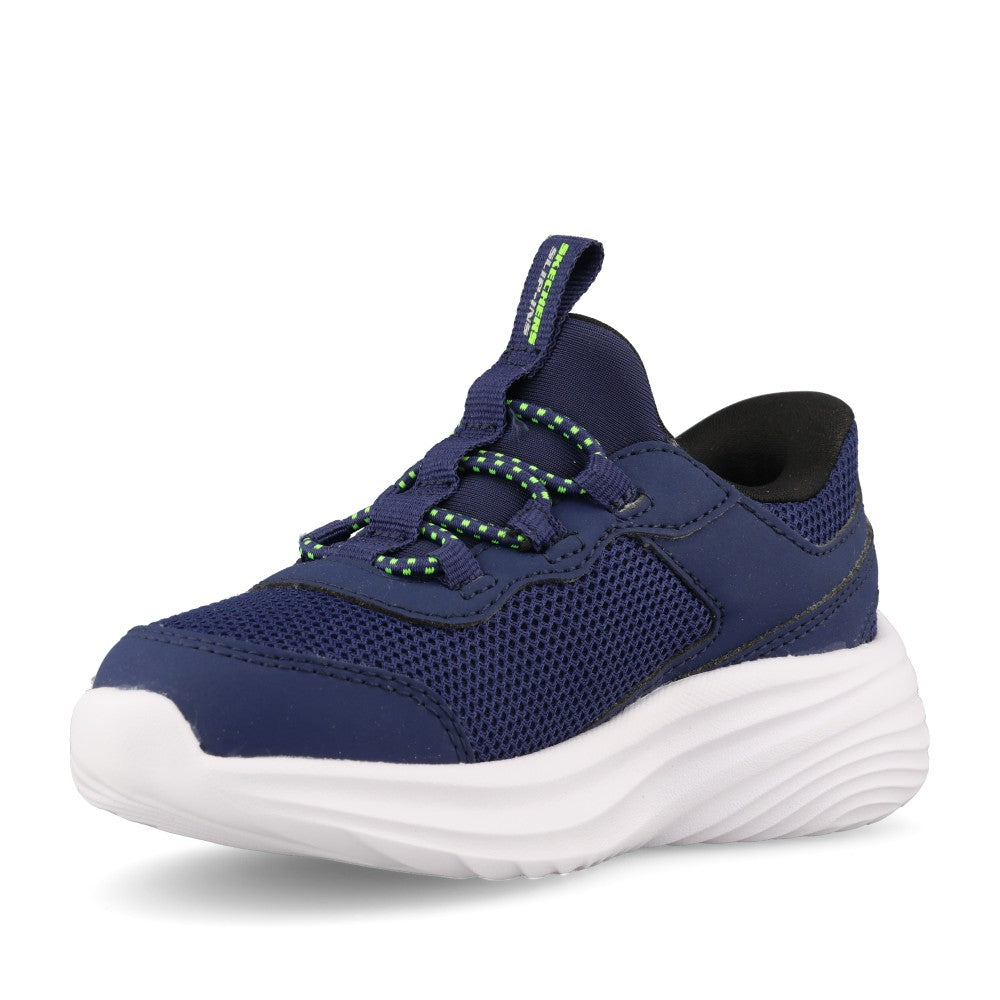 Skechers Boys 404208N Bounder Pro Trainer In Navy