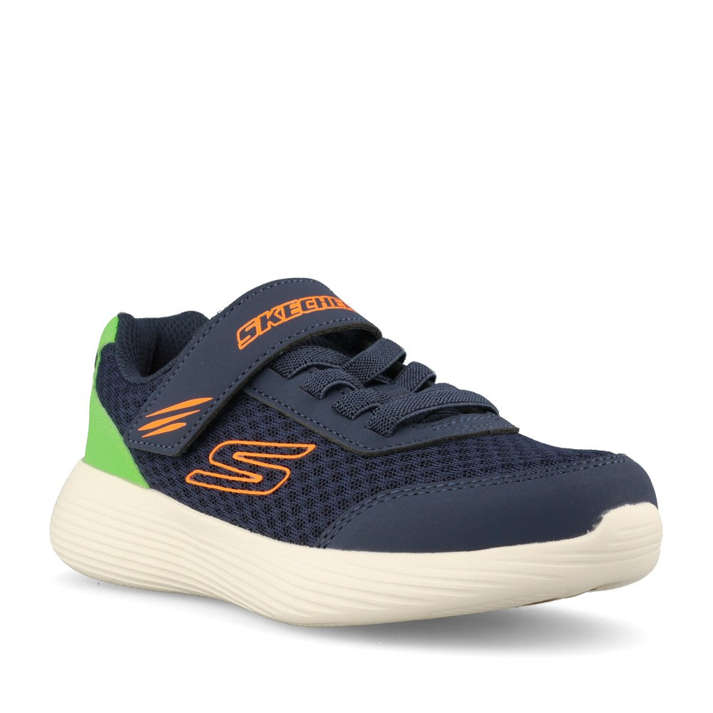 Skechers Boys 405084L Go Run 400 V2 Quanta-Stride Trainer In Navy