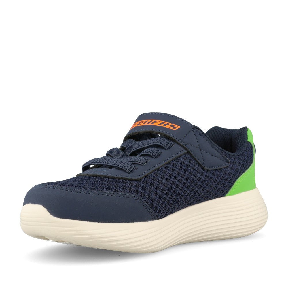 Skechers Boys 405084L Go Run 400 V2 Quanta-Stride Trainer In Navy