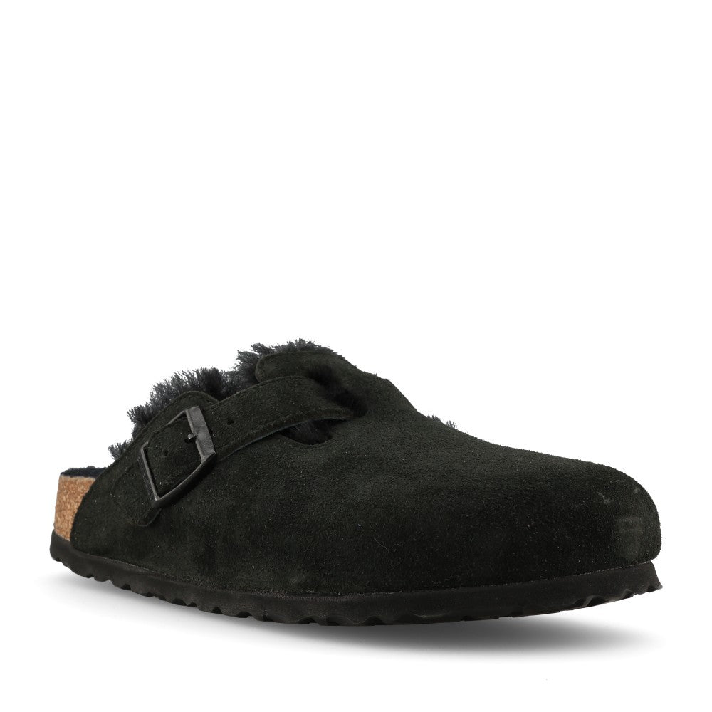 Unisex Boston Vl 259883 Shearling Clog In Black