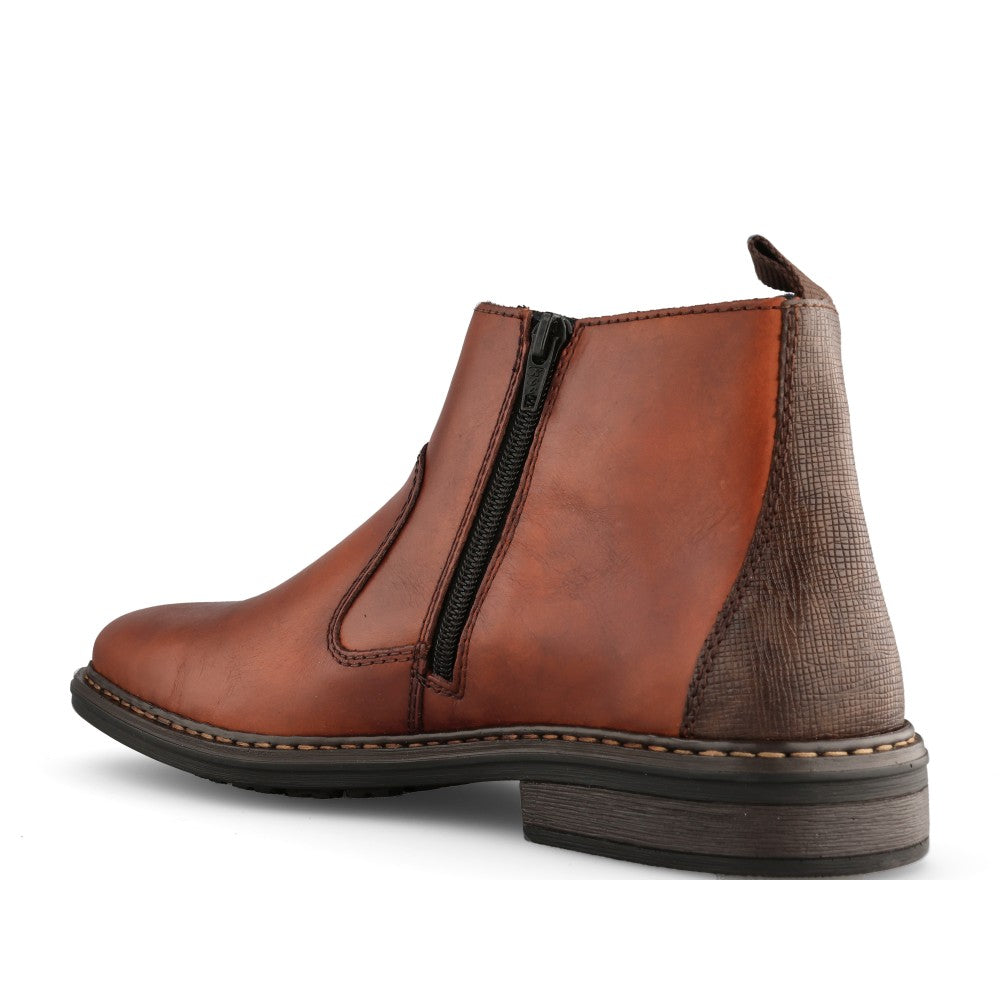 Mens 17654 Chelsea Ankle Boot In Tan