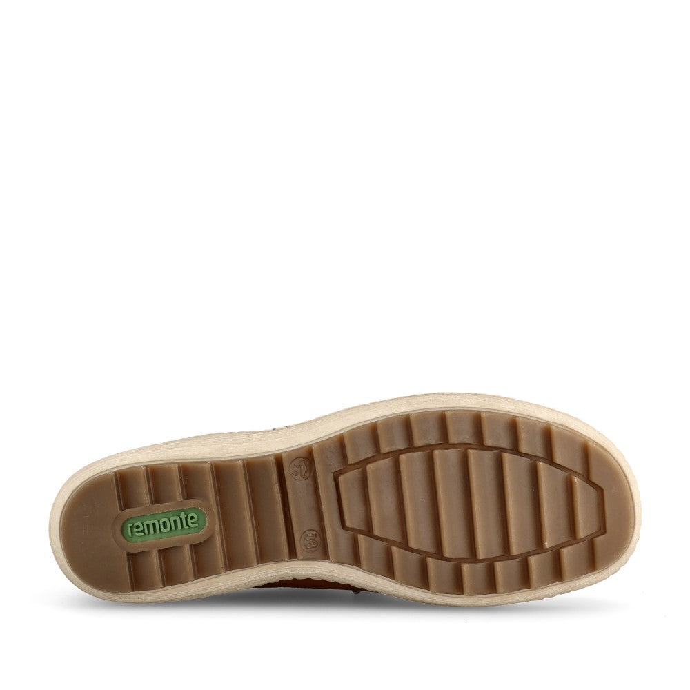 Remonte Ladies R1402 Shoe In Brown