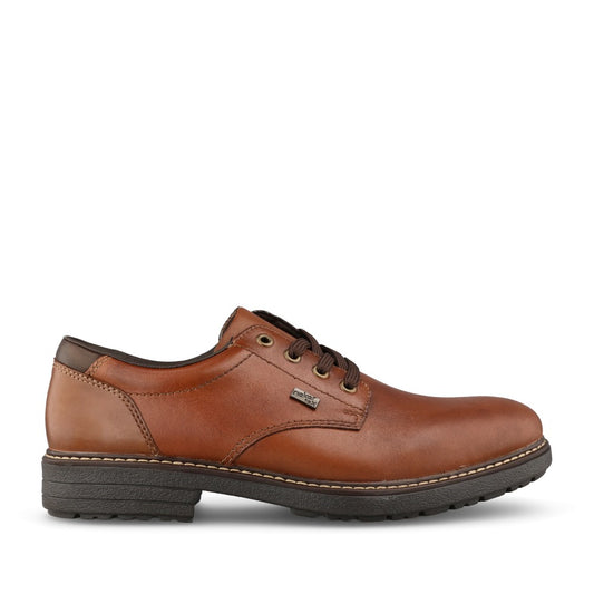 Rieker Mens 33101 Lace Shoe In Brown