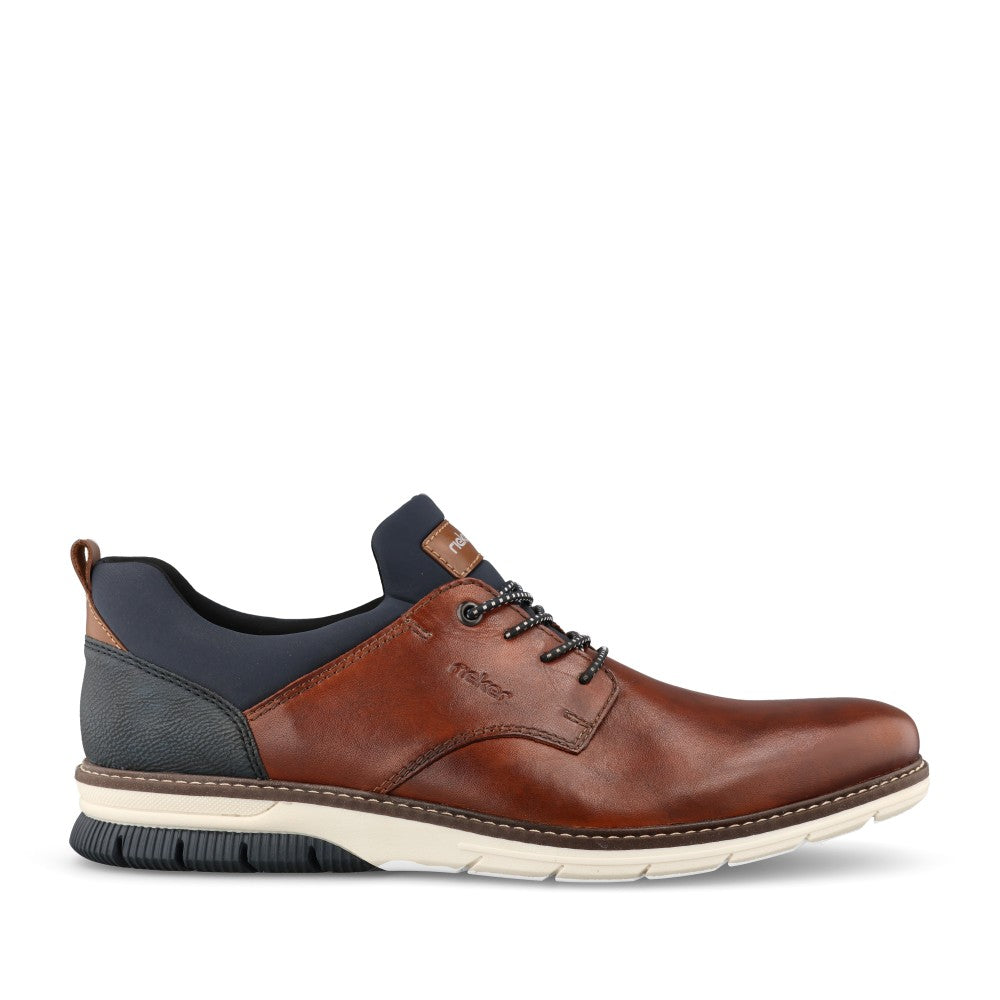 Rieker Mens 14454 Slip-On Shoe In Brown