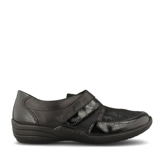 Remonte Ladies R7600 Shoe In Black
