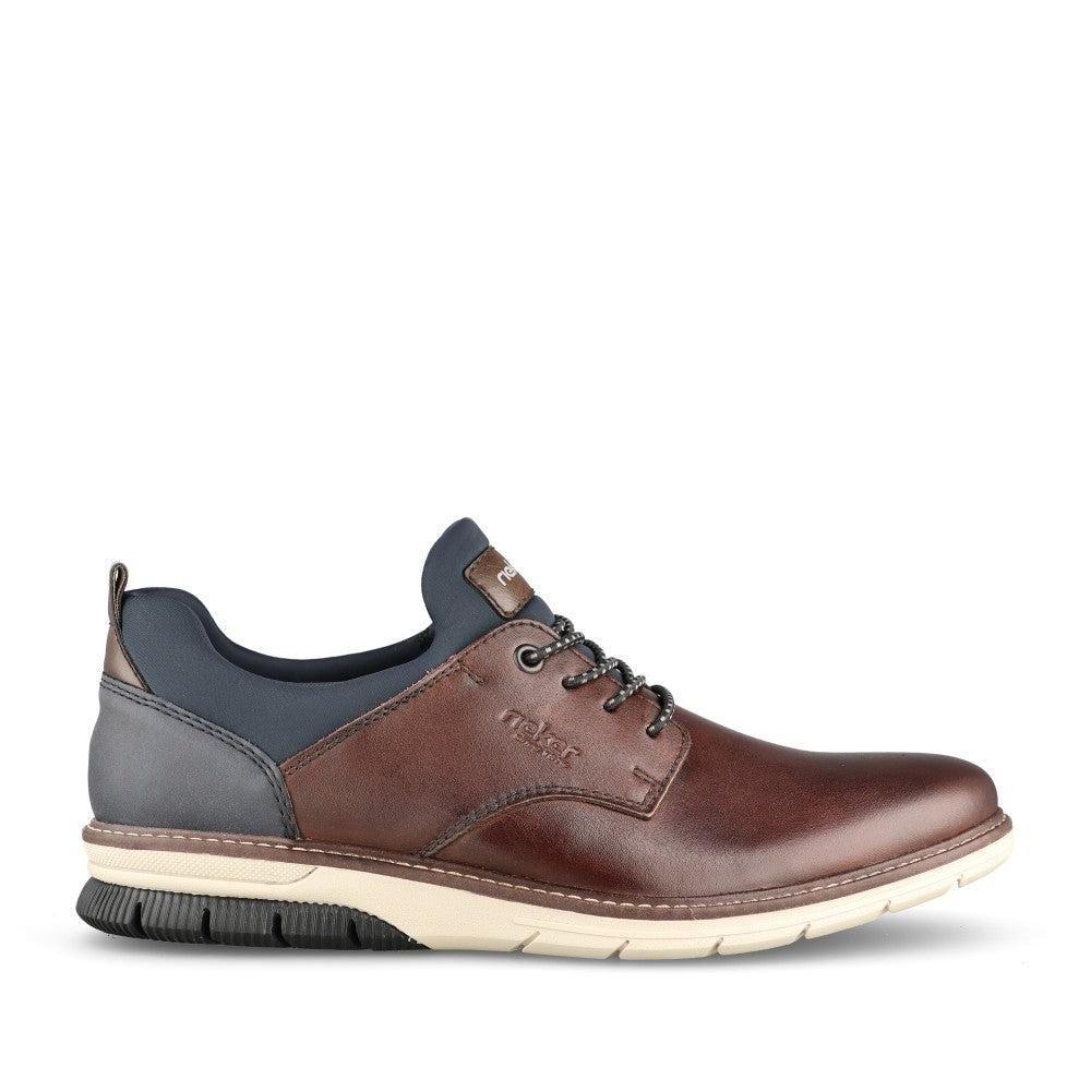 Rieker Mens 14454 Slip-On Shoe In Brown