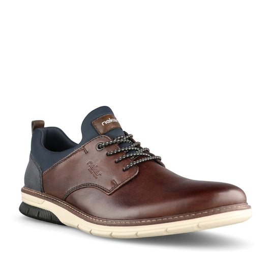 Rieker Mens 14454 Slip-On Shoe In Brown