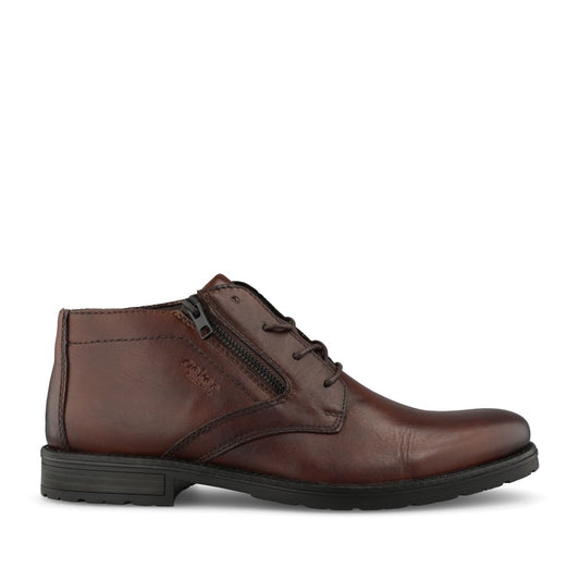 Rieker Mens 14609 Lace Boot In Dark Brown