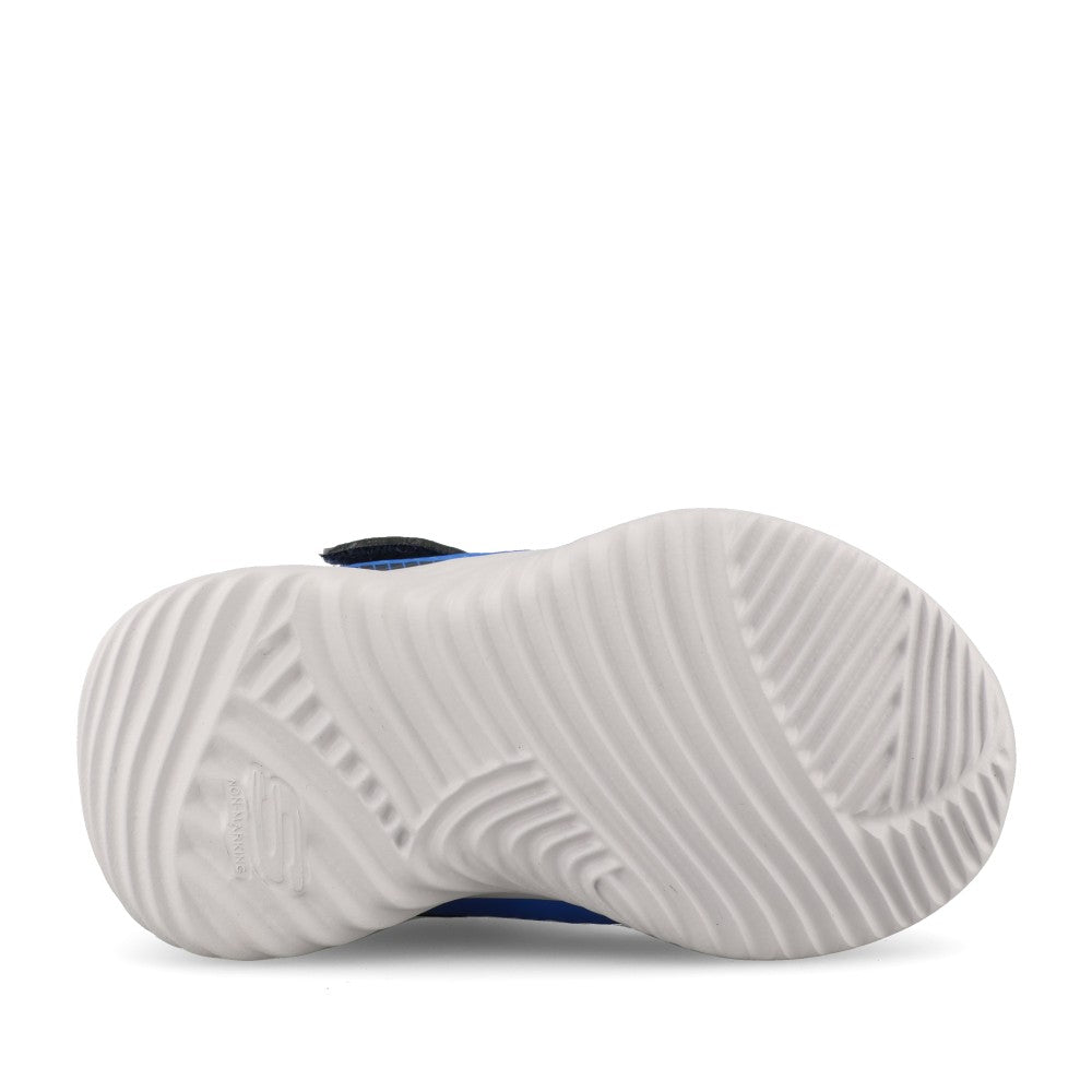 Skechers Boys 406338N Bounder Venture Squad Trainer In Navy