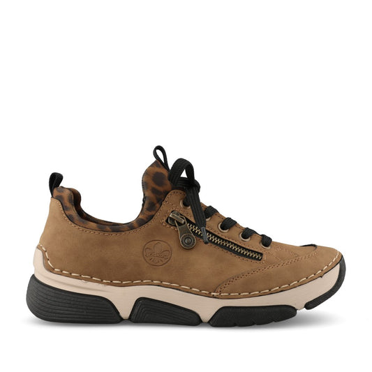 Rieker Ladies 45973-24 Shoe In Brown