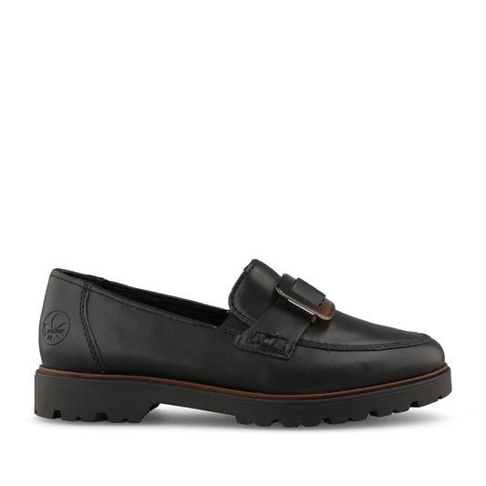 Rieker Ladies 45553 Shoe In Black