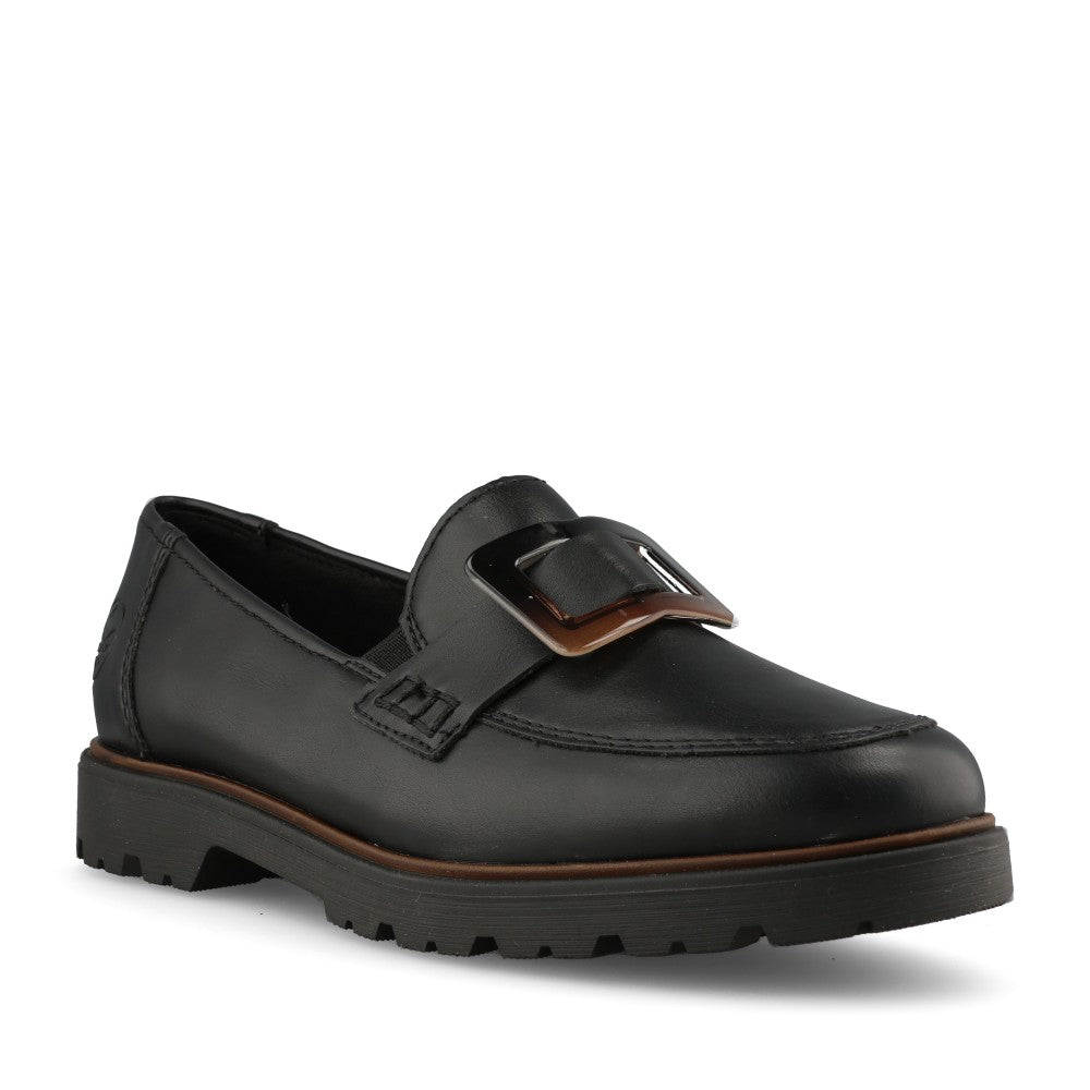 Rieker Ladies 45553 Shoe In Black