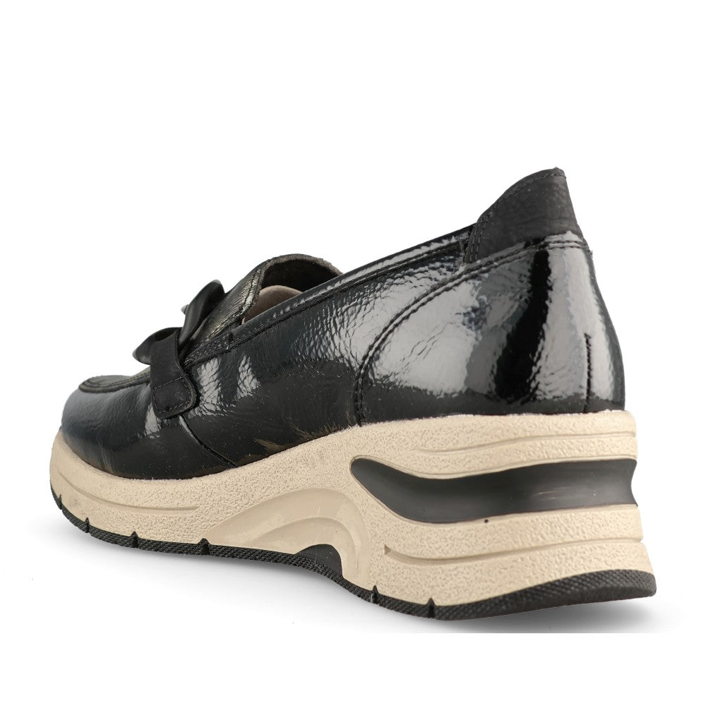 Rieker Ladies N9350 Shoe In Black