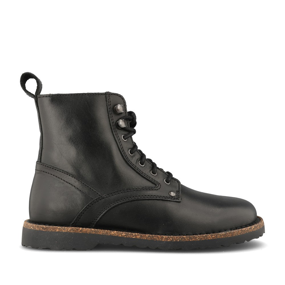 Birkenstock Ladies 1030153 Bryson Leather Laced Boot In Black