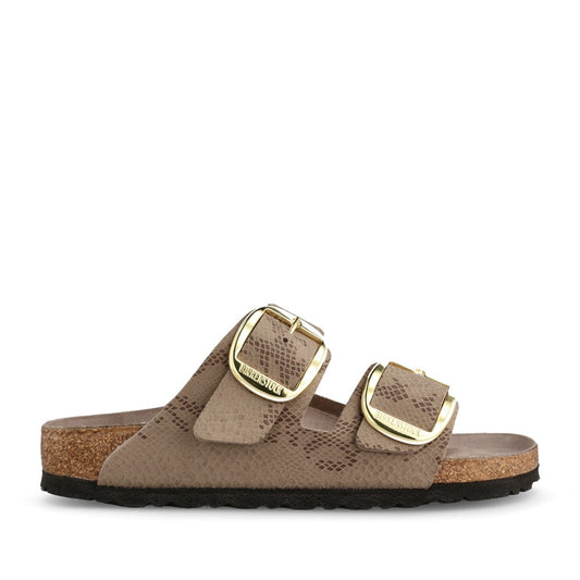 Birkenstock Ladies 1032891 Arizona Big Buckle Synthetic In Snake