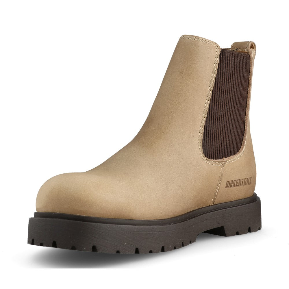 Birkenstock Ladies 1033190 Highwood Slip On Ankle Boot In Tobacco