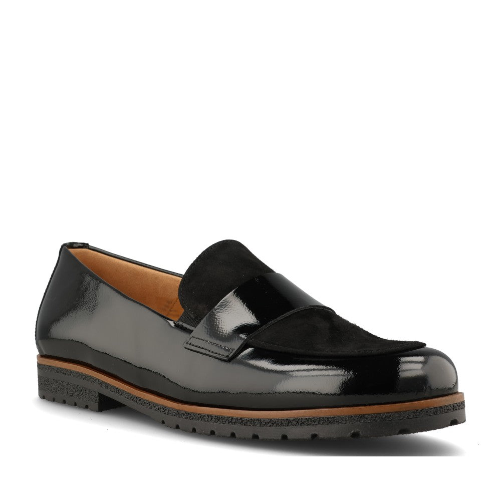 Gabor Ladies 4005.01 Elder Shoe In Black