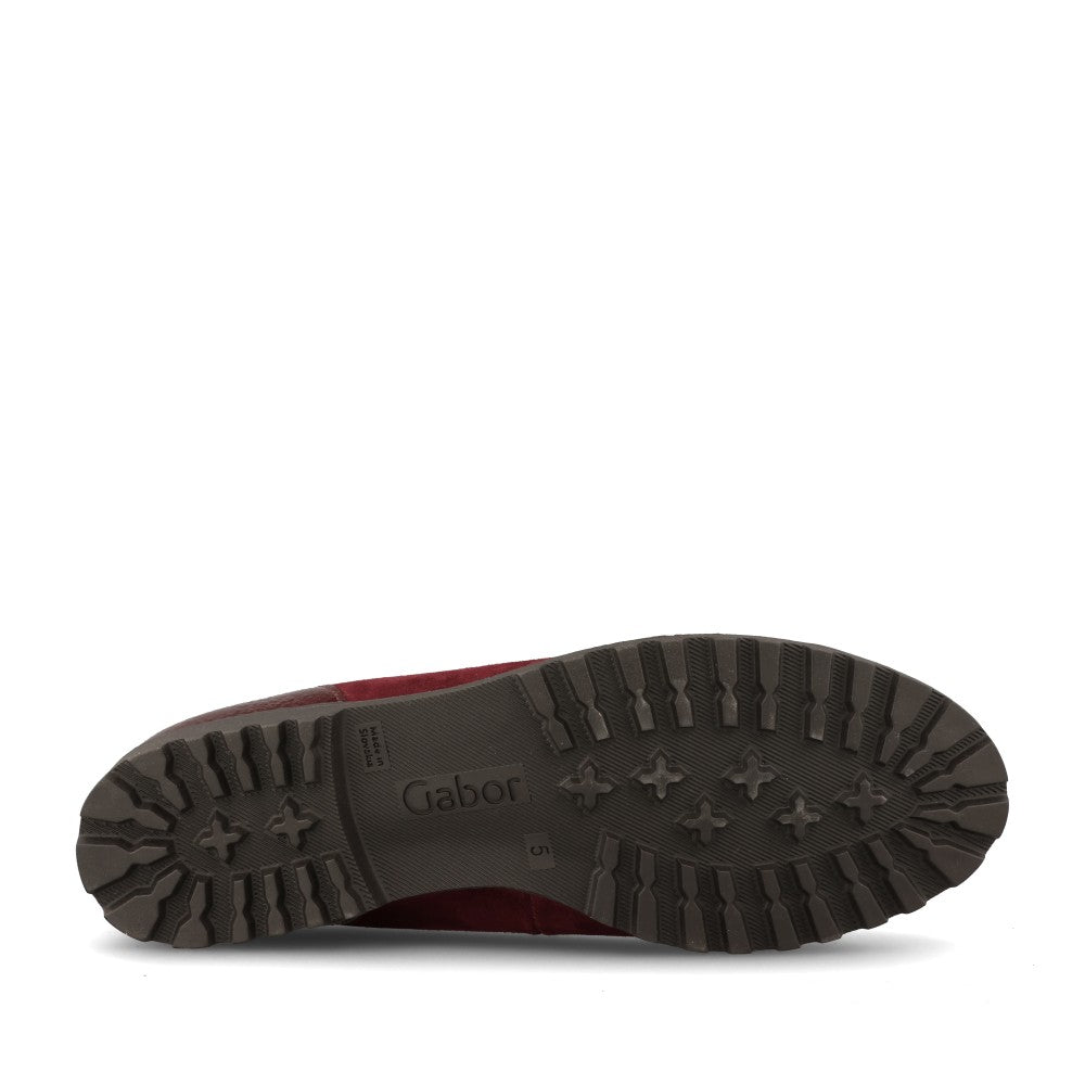 Gabor Ladies 3007.01 Temptation Shoe In Burgandy