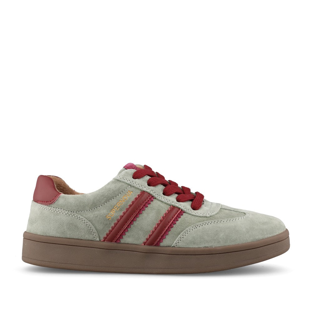 Drilleys Ladies Forty One Trainer In Sea Green