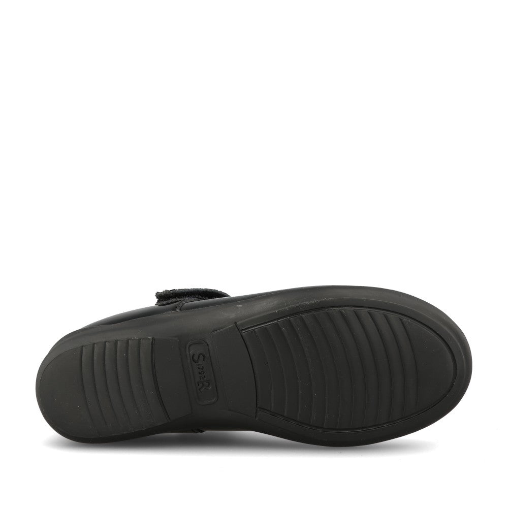 Start Rite Girls Gem Patent T-Bar in Black F-Fit