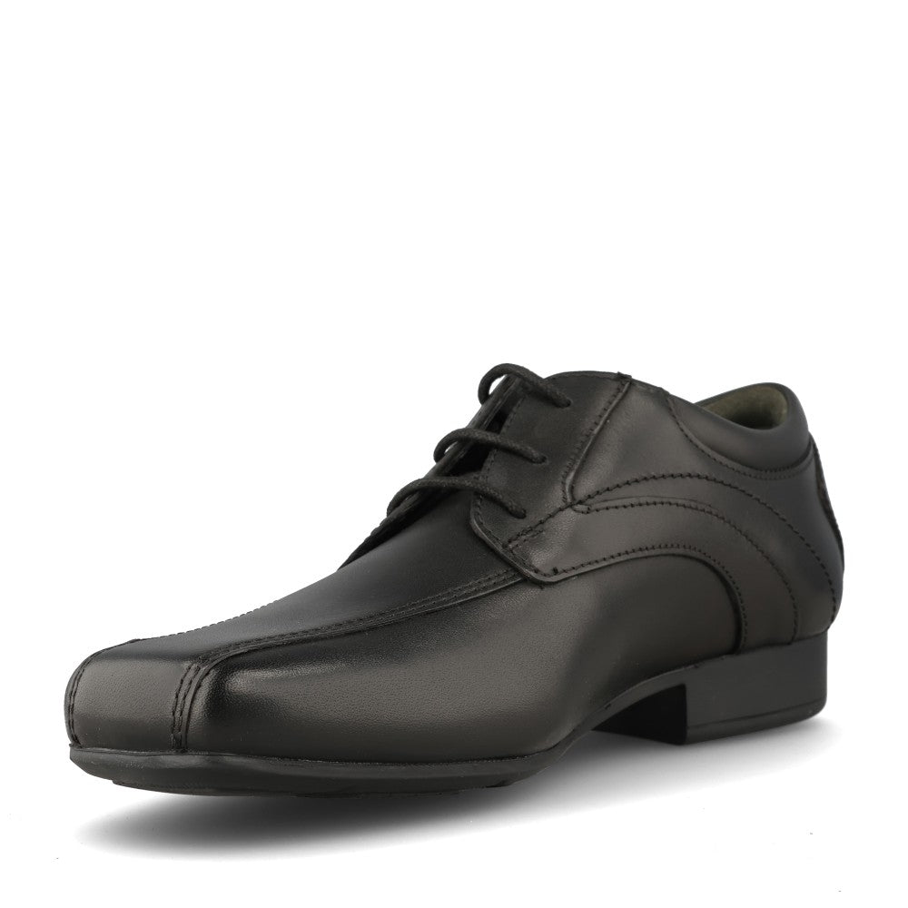 Start Rite Boys Times F-FIT Boys Lace Up Shoe in Black