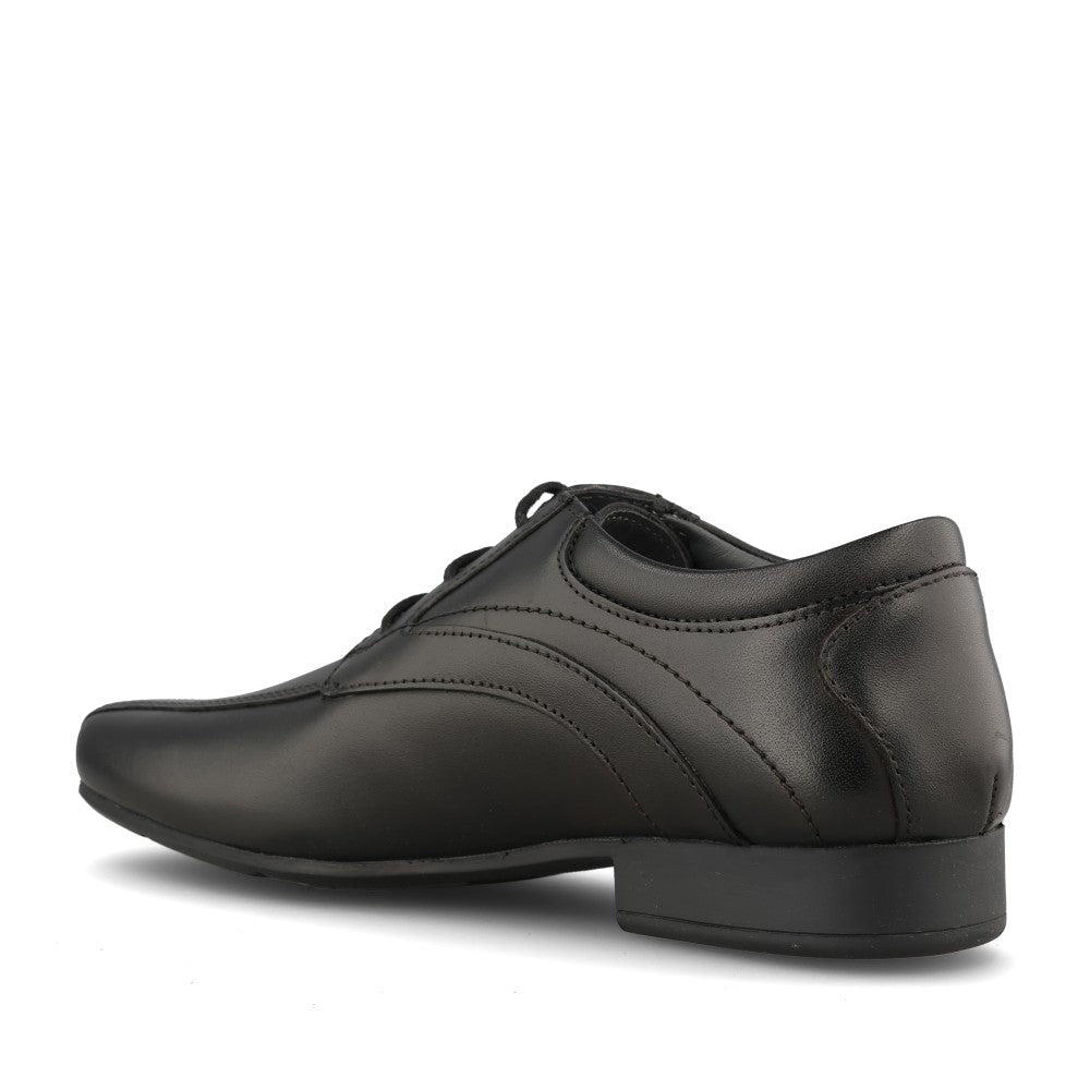 Start Rite Boys Times F-FIT Boys Lace Up Shoe in Black
