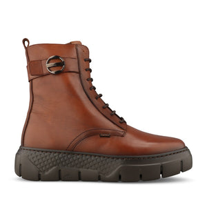 Fluchos Ladies F2303 Ankle Boot In Tan