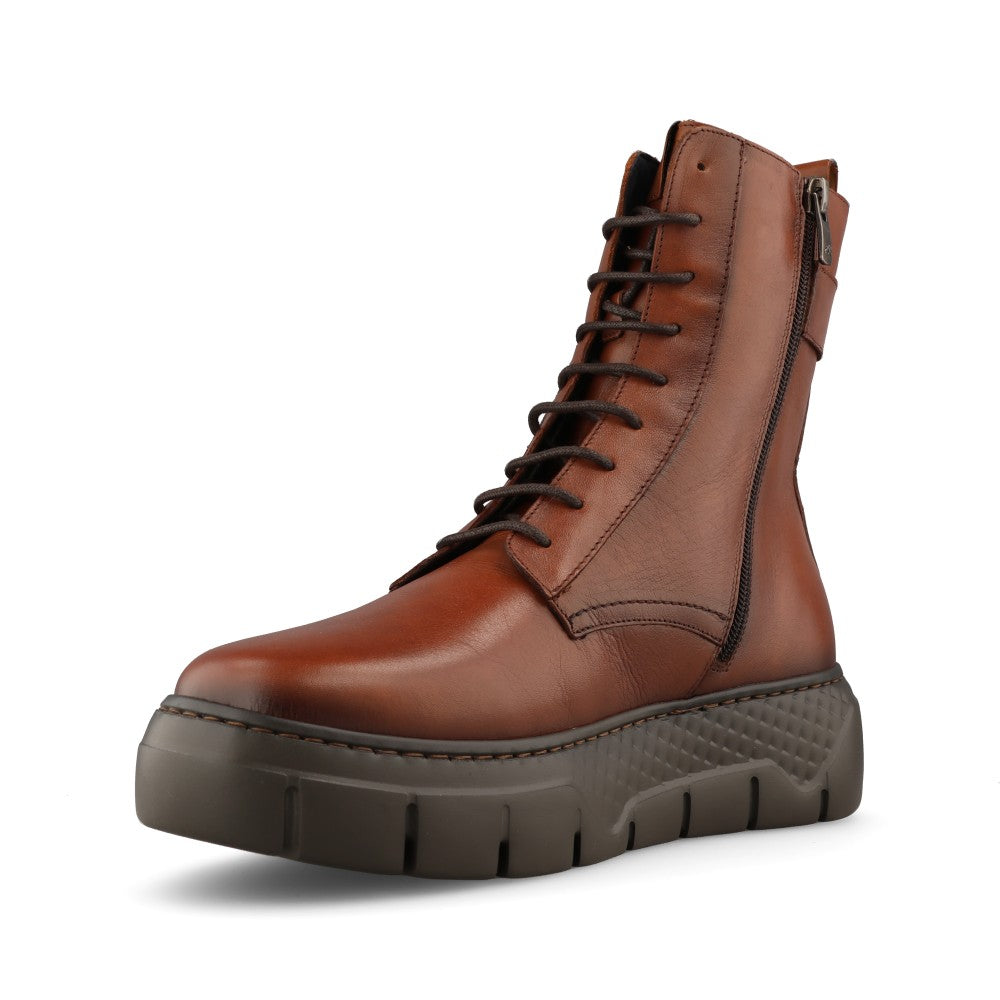 Fluchos Ladies F2303 Ankle Boot In Tan