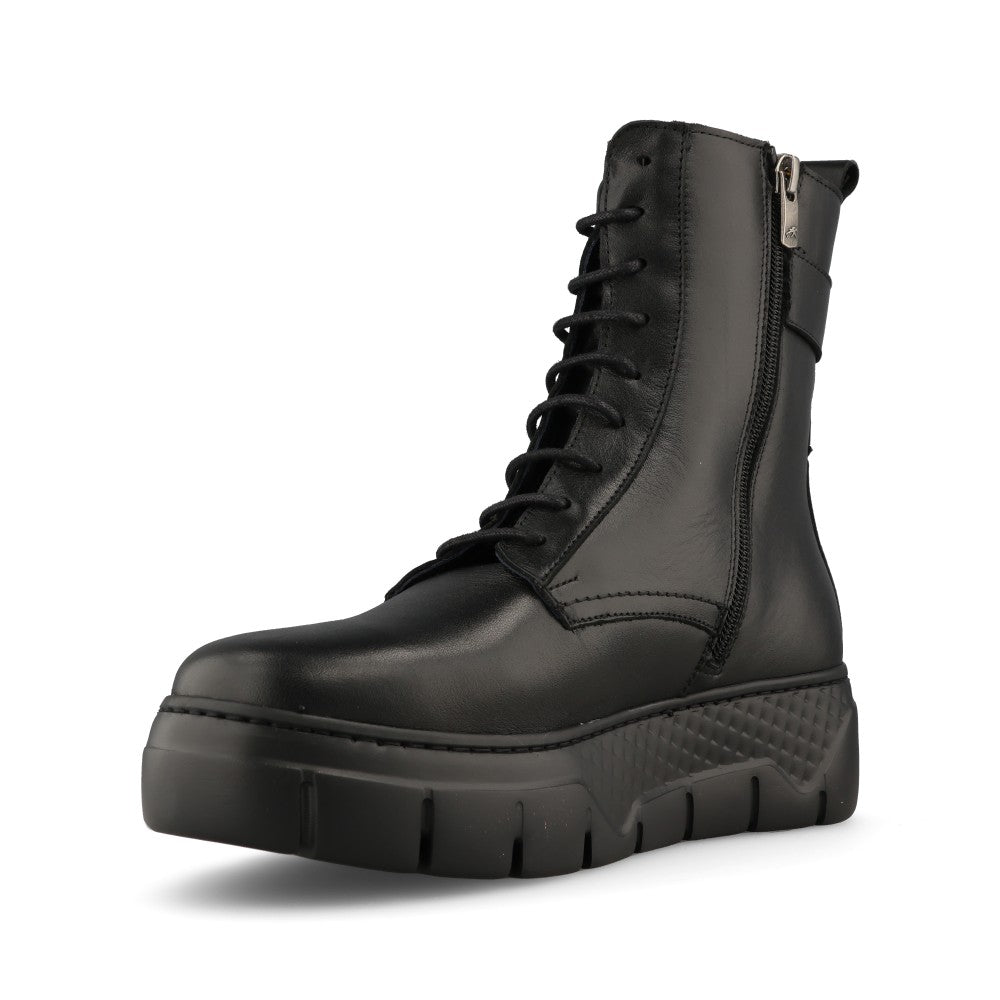 Fluchos Ladies F2303 Ankle Boot In Black
