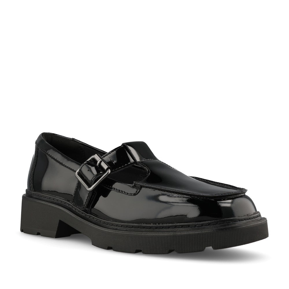 Clarks Ladies 26320290 Lauryl Bar In Black Patent