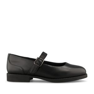 Clarks Girls Tapa Skip Y G-FIT Mary Jane Sh in Black Leather